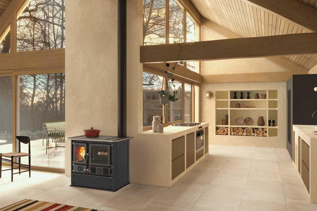 cooking stove Rosa 5.0 Steel from La Nordica